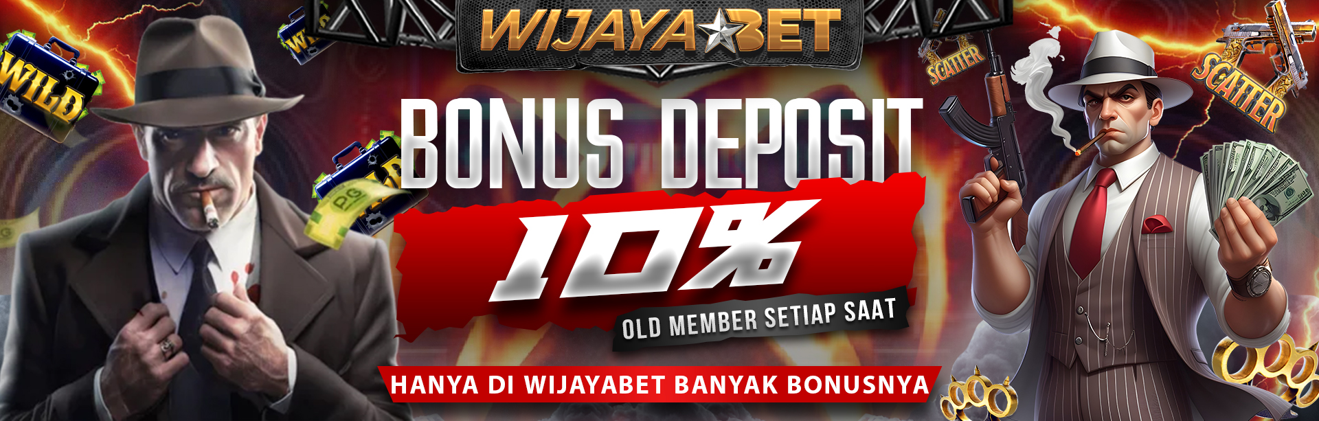 BONUS DEPOSIT HARIAN 10% OLD MEMBER